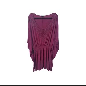 Lane Bryant Women's Magenta Tunic
